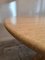 Vintage Round Travertine Dining Table by Carlo Scarpa 5