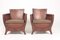 Painated Leather Lounge Chairs by Otto Schulz for Boet, 1950s, Set of 2, Image 1