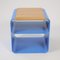 Small Lacquered Stool or Table With Oak Top by AccardiBuccheri 4