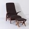 Lounge Chair & Footstool by Rastad & Relling for Gimson & Slater, 1960s, Set of 2 5