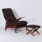 Lounge Chair & Footstool by Rastad & Relling for Gimson & Slater, 1960s, Set of 2, Image 3