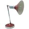 Red and Chrome Table Lamp from Stilux, 1950s, Image 1