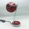 Lampe de Bureau Rouge et Chrome de Stilux, 1950s 3