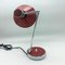 Red and Chrome Table Lamp from Stilux, 1950s 3