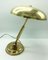 Brass Table Lamp by Giovanni Michelucci for Lariolux, 1940s 3