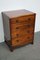 Late Victorian English Mahogany Chest of Drawers, Late 19th Century, Image 3