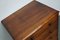 Late Victorian English Mahogany Chest of Drawers, Late 19th Century 7