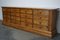 Large German Pine Apothecary Cabinet / Shop Counter, Early 20th Century 9