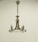 Lámpara de araña Art Déco grande, años 30, Imagen 7