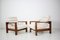 Mid-Century Oak Italian Armchairs, 1970s, Set of 2, Image 8