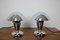 Czechoslovakian Chromed Lamps, 1930s, Set of 2 2