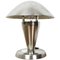 Art Deco Chrome Bauhaus Table Lamp, 1930s 1