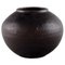 Round Vase In Glazed Ceramics, 1970s, Image 1