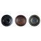Small Bowls In Glazed Stoneware by Gutte Eriksen, Set of 3, Image 1