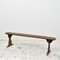 Antique French Farmhouse Bench, Image 1