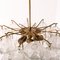 Pagoda Chandelier in Blown Glass and Brass by J.T. Kalmar, 1960 7