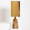 Keramiklampe von Bernard Rooke mit neuem kundenspezifischen Lampenschirm aus Seide von René Houben, 1960er 6