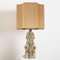 Keramiklampen von Bernard Rooke mit Maßgefertigtem Lampenschirm von René Houben, 2er Set 12