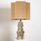 Lampes en Céramique par Bernard Rooke avec Custom Made Abat-Jour par René Houben, Set de 2 14