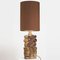 Keramiklampe von Bernard Rooke mit Maßgefertigtem Lampenschirm von René Houben 8