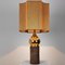 Große Bitossi Lampe von Bergboms mit Schirm aus Custom Made von René Houben 3