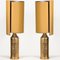 Bitossi Lamps for Bergboms with Custom Made Shades by René Houben, Set of 2, Image 5