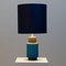 Bitossi Table Lamps with New Silk Custom Made Lampshades by René Houben, Set of 2, Image 10