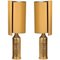 Bitossi Lamps from Bergboms with Custom Made Silk Shades by Rene Houben, Set of 2 8