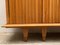 Large Brutalist Style Sideboard with Slatted Front by De Coene, 1940s, Belgium, Image 8