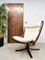 Vintage Falcon Easy Chair und Fußhocker von Sigurd Resell für Vatne Møbler 6