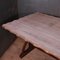 Gothic Pine Trestle Table / Library Table, 1850s 5