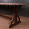 Gothic Pine Trestle Table / Library Table, 1850s 3