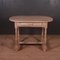 French Bleached Oak Lamp Table, 1860s 1