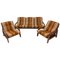 Groupe d'Assises Vintage Style Scandinave, 1970s 1