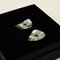 Vintage Triangle Silver Earrings by Rey Urban, Sweden, 1957, Set of 2, Image 4