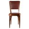 Red Leatherette Chair, 1950s, Image 2