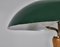Table Lamp with Green Shade by Hans Bergström for Asea, Sweden, 1950s, Image 12