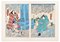 Ikeisai Yoshichika - Warriors - Original Holzschnitt - 1865 1