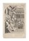 Incisione sconosciuta - Incontro con il Sacro Concilio del Papa - Incisione originale, XVII secolo, Immagine 1