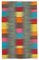 Vintage Multicolor Kilim Rug 1