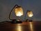 Bernsteingelbe Sideglas Tischlampen von Richard Essig für Saku Leuchten, 1960er, 2er Set 3