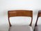 Danish Wooden Dining Chairs, 1960s, Set of 6 7