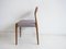 Danish Wooden Dining Chairs, 1960s, Set of 6 5