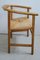 Poltrone PP201 in quercia di Hans Wegner per PP Møbler, anni '60, set di 4, Immagine 4