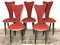 Dining Chairs by Umberto Mascagni, 1950s, Italy, Set of 5 5