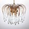 Large Murano Glass Chandelier from Venini, Italy, 1960s 1
