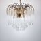 Large Murano Glass Chandelier from Venini, Italy, 1960s 10