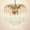 Large Murano Glass Chandelier from Venini, Italy, 1960s 2