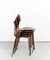 Model 3103 Hammer Chairs by Arne Jacobsen for Fritz Hansen, 1960s, Set of 5 15