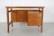 Mid-Century Mahogany Desk with Formica Countertop by Gio Ponti for Schirolli 13